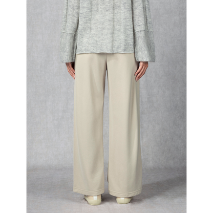 Pintuck Sweatpants Beige