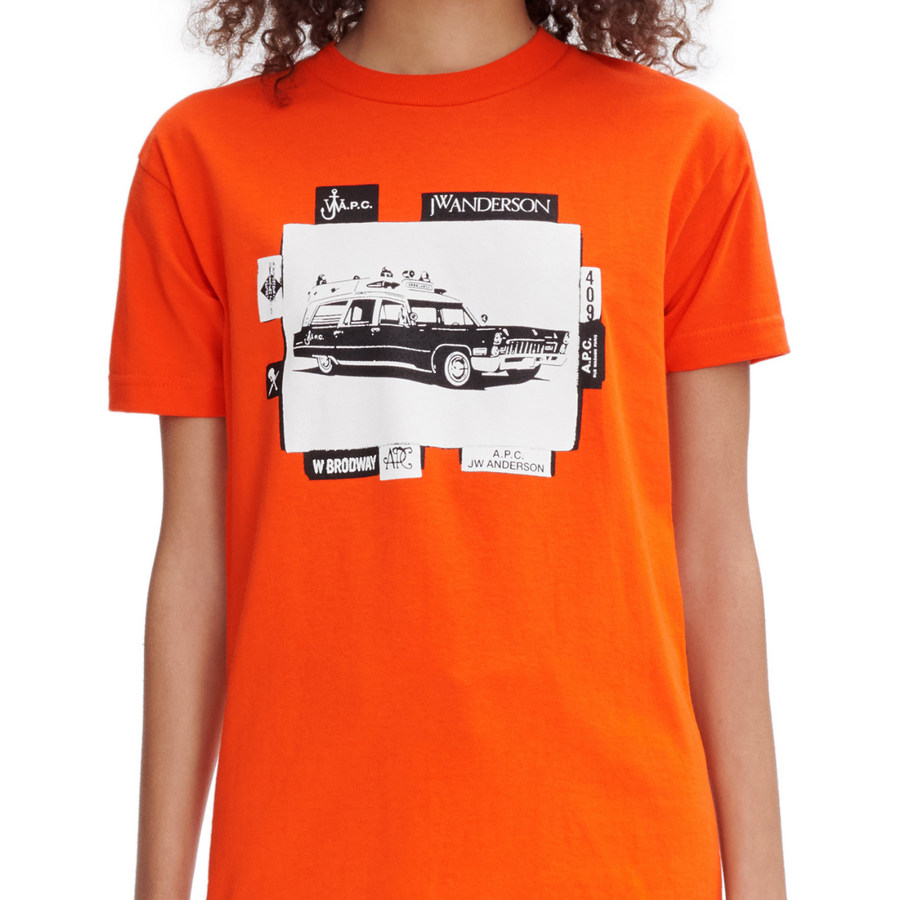 A.P.C x JW Anderson T-Shirt Jo B. Orange