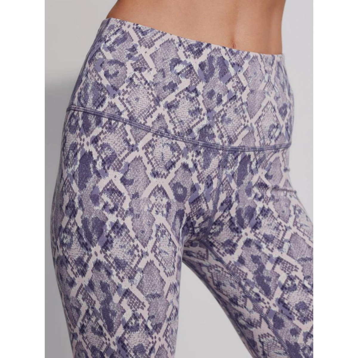 Let's Move High Rise Legging 25 Blue Mix Lace Snake