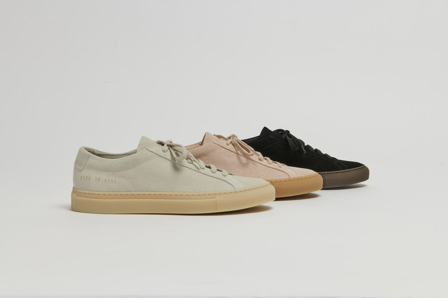 6125 Achilles in Suede with Gum Nude (women)
