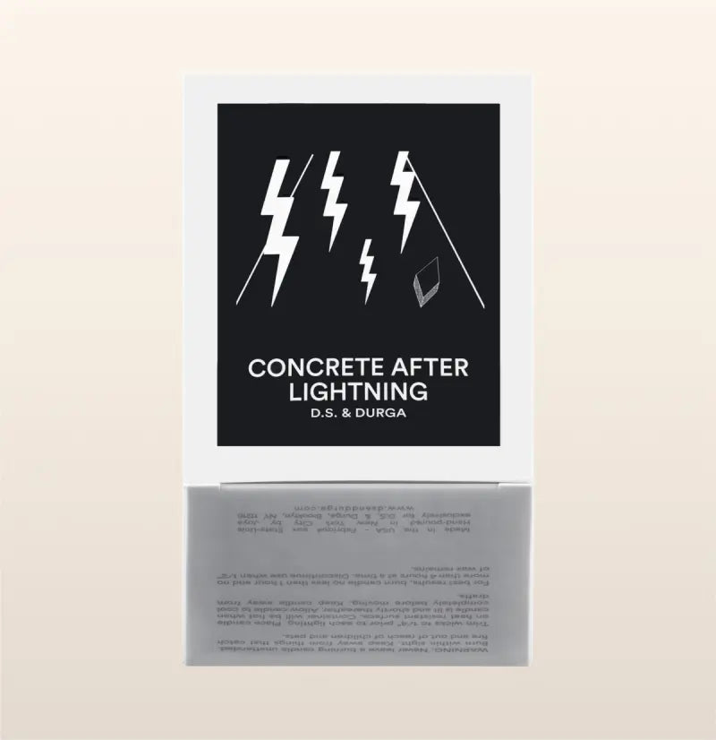 Concrete After Lightning Candle 7oz