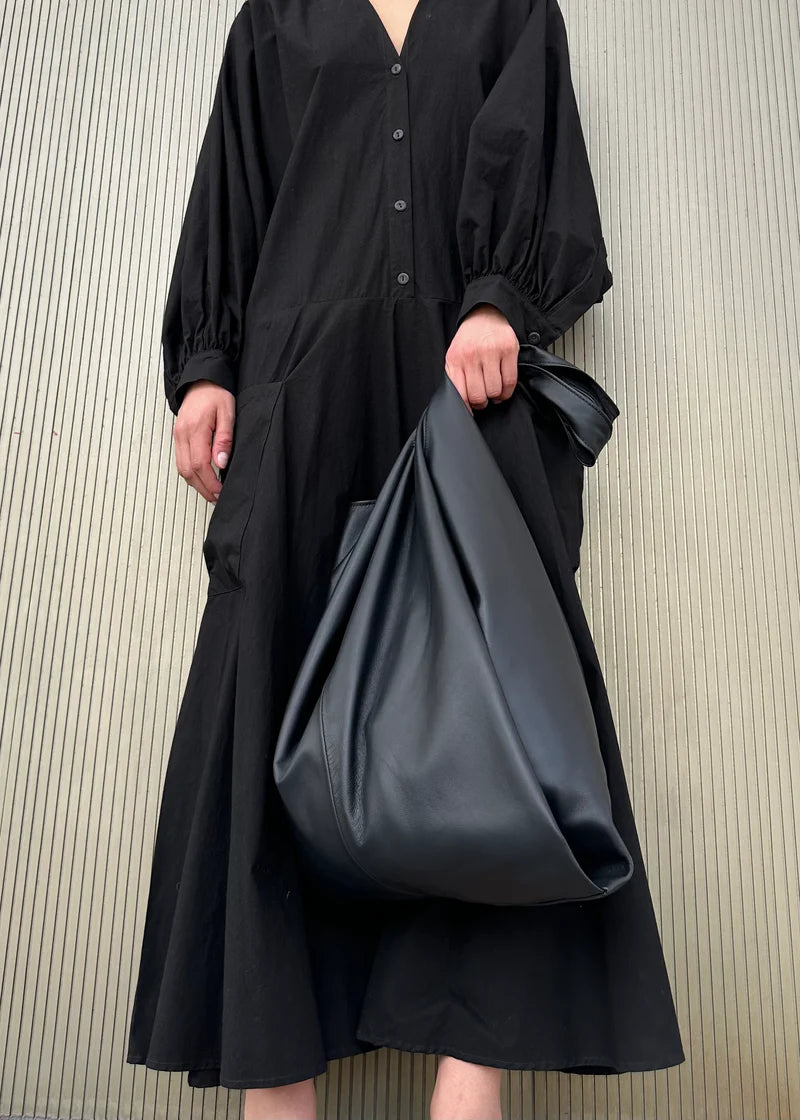 Black XL Oversize Shopper Bag