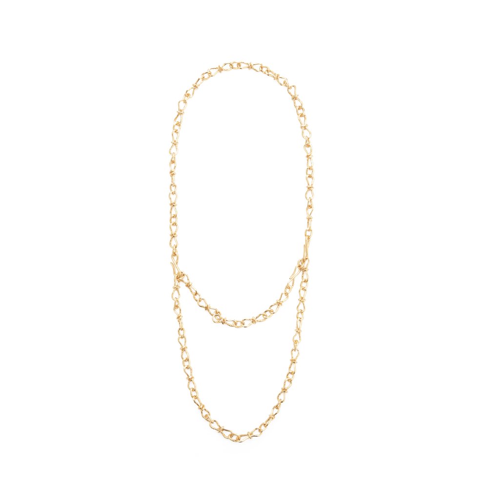 La Celula Necklace Gold