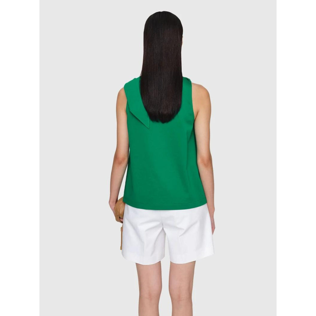 Organic Ctn Jersey "Killick" Top Emerald