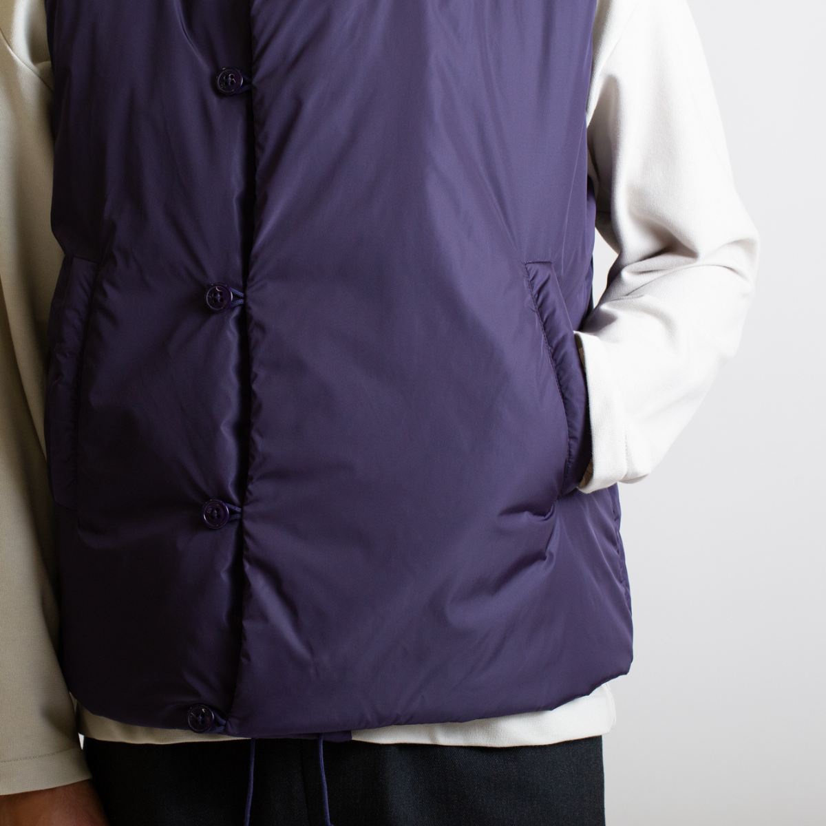 Primaloft Filled Vest Purple (men)