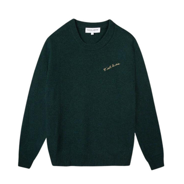 Choiseul C'Est La Vie Wool Sweater Alpine Green (women)