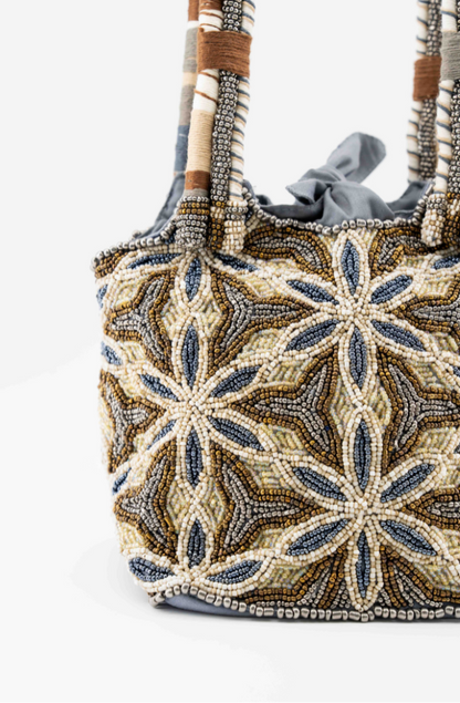 Mayang - Cotton Bag With Beads Embroidery