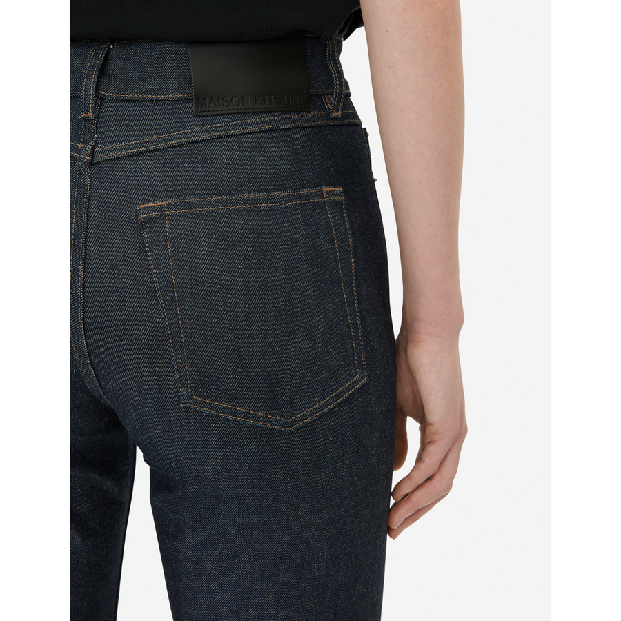 Cropped Straight Jeans Indigo (women)