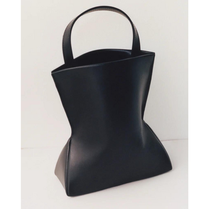 Crushed Mini Bag Black