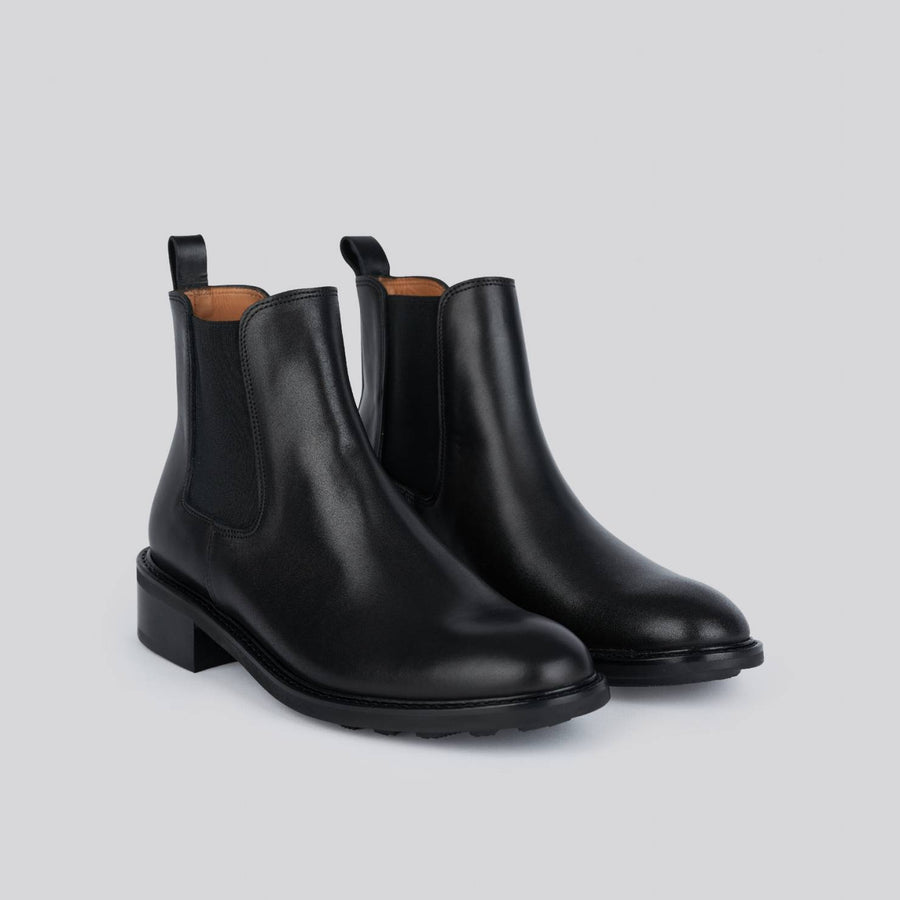 7226 SH Paolo Leather Boots Noir