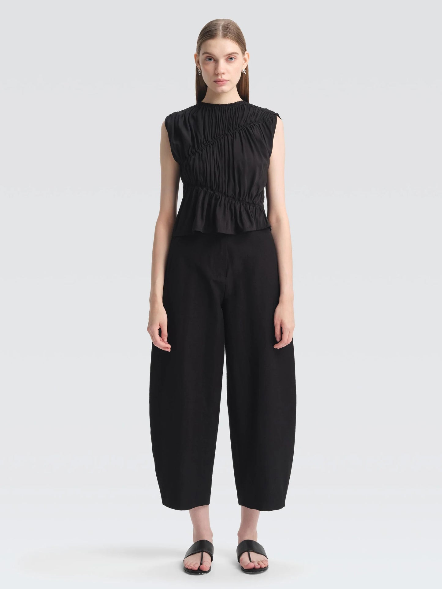 Cotton Linen "Emmy" Top