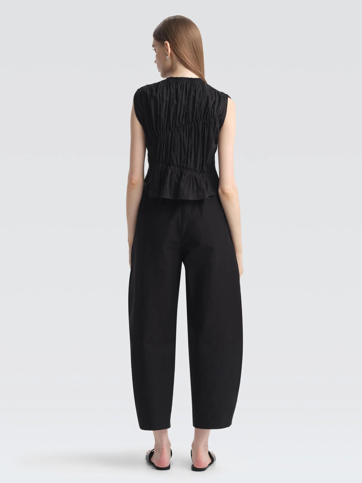 Cotton Linen "Emmy" Top