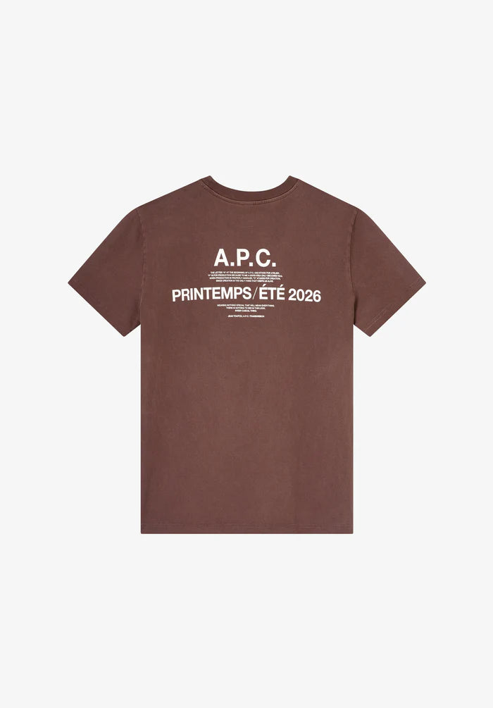 T-Shirt Manche Courte Apc Printemps26