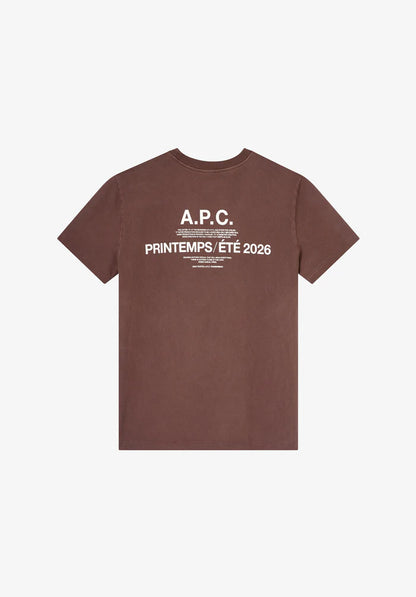 T-Shirt Manche Courte Apc Printemps26