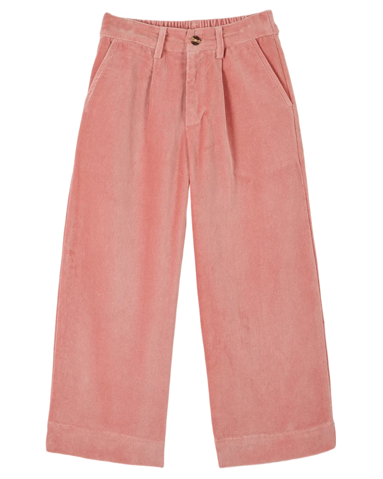 Pantalon Velours Droit