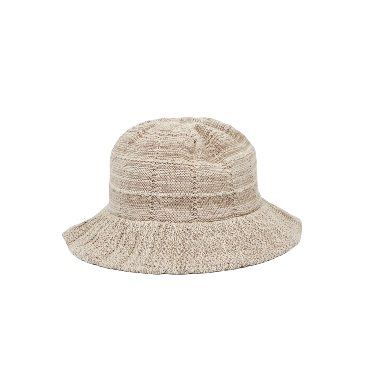 Touching Bass Hat Taupe/Ecru