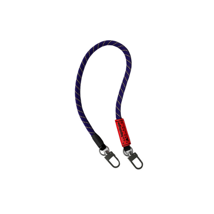 Wares Strap 8.0mm Wrist Strap Purple Black