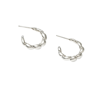 Camille Small Twisted Organic Silver