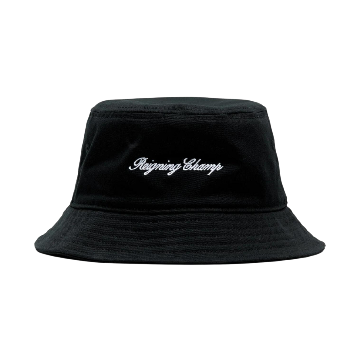 Script Series Bucket Hat Black