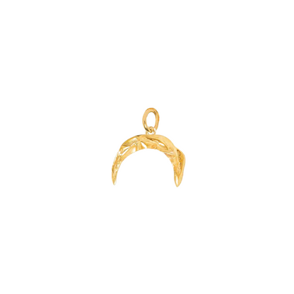 Melies Tusk Charm Gold Vermeil