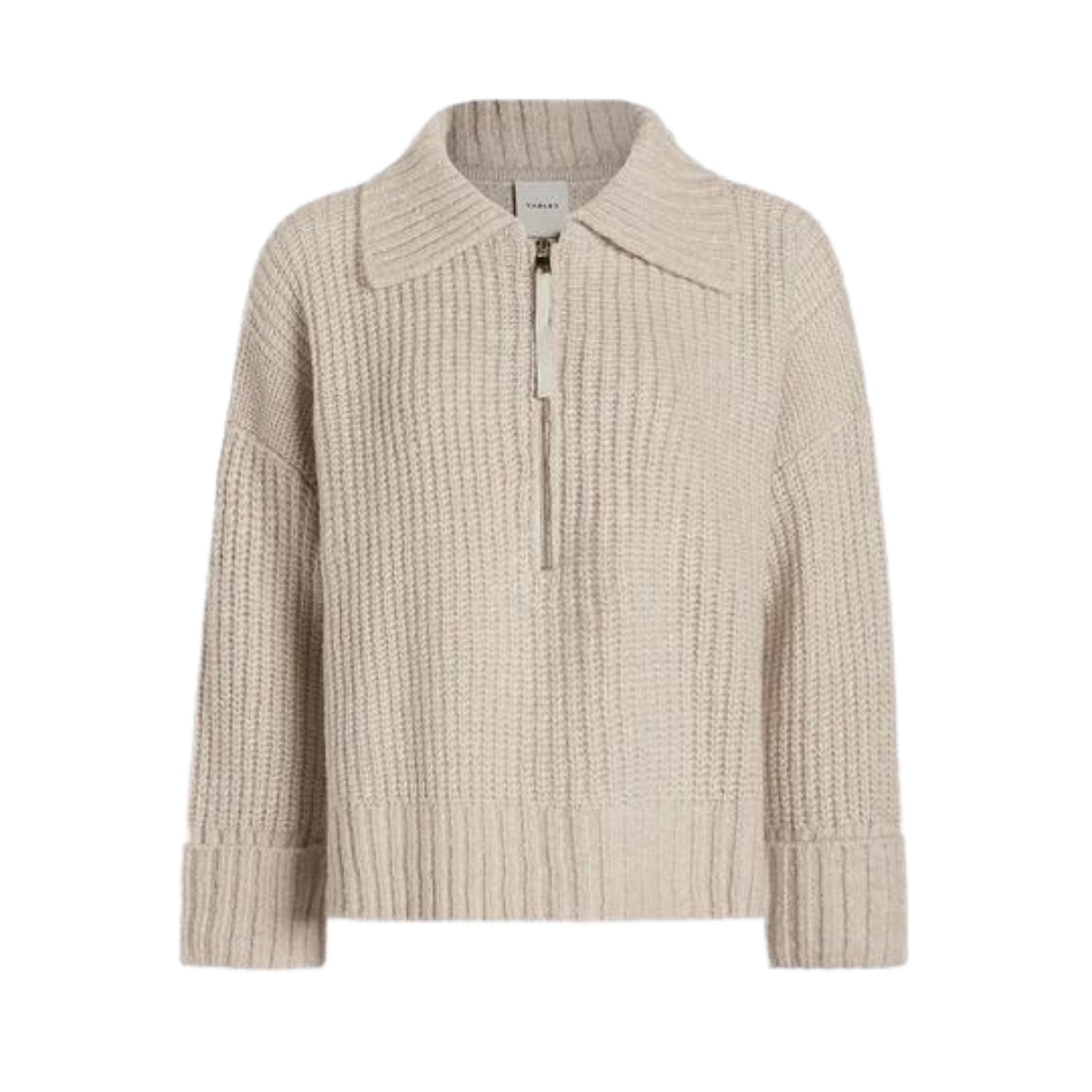 Amelia Half Zip Knit Birch