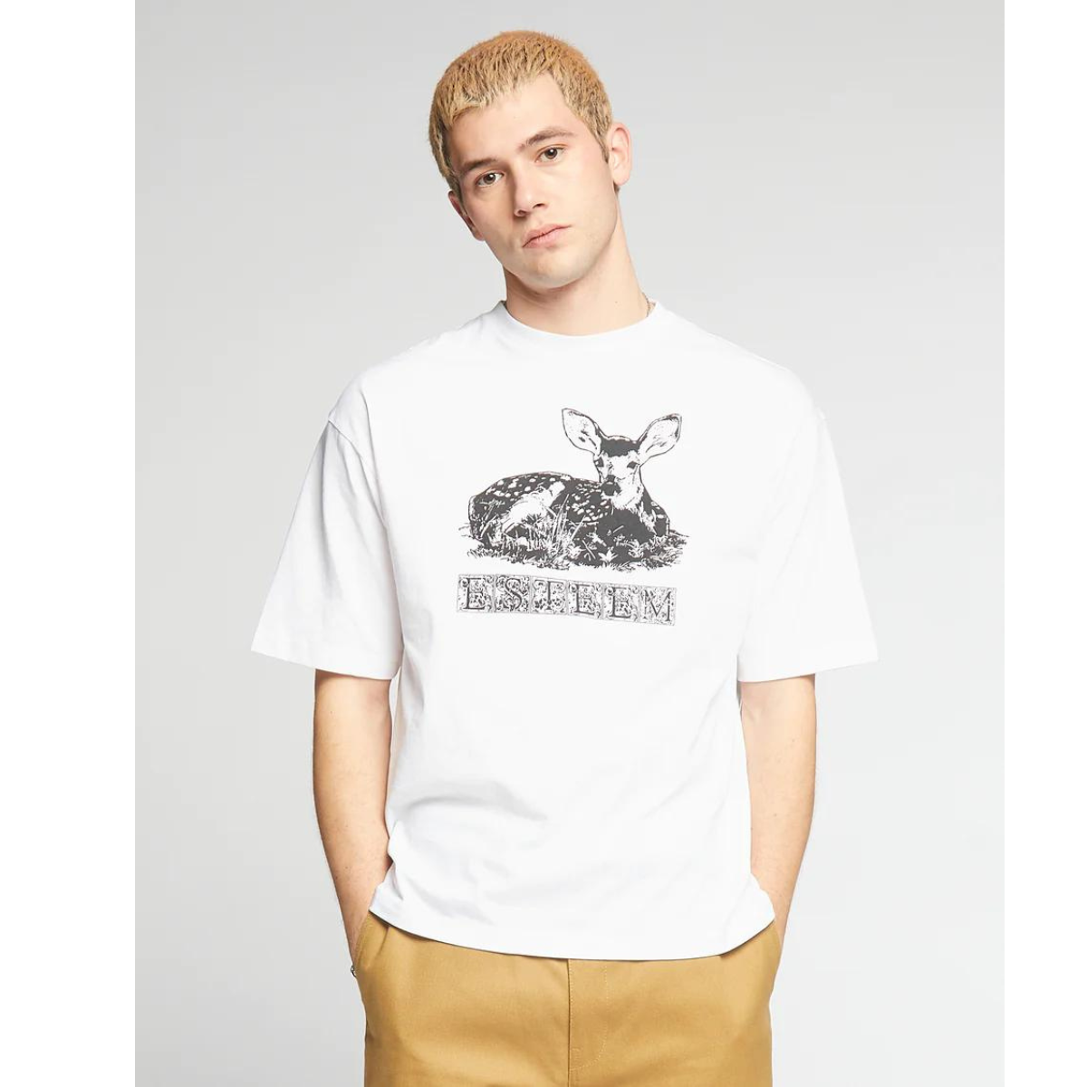 Bambi Big T-Shirt White