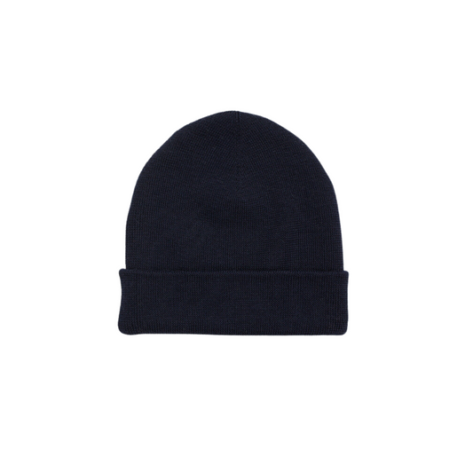 Dark Navy Top Tech Merino Beanie