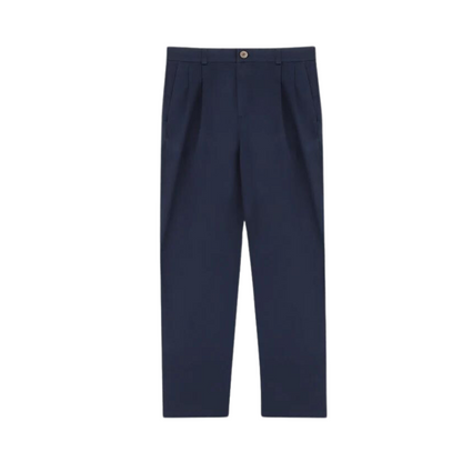 Sienna Pants Navy Cotton