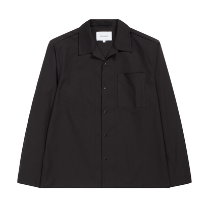 Carsten Solotex Twill Shirt LS Black