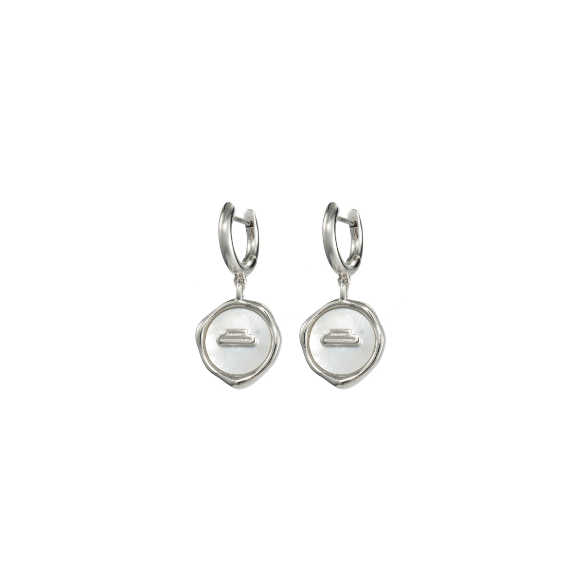 ANVI x FC Earrings Silver