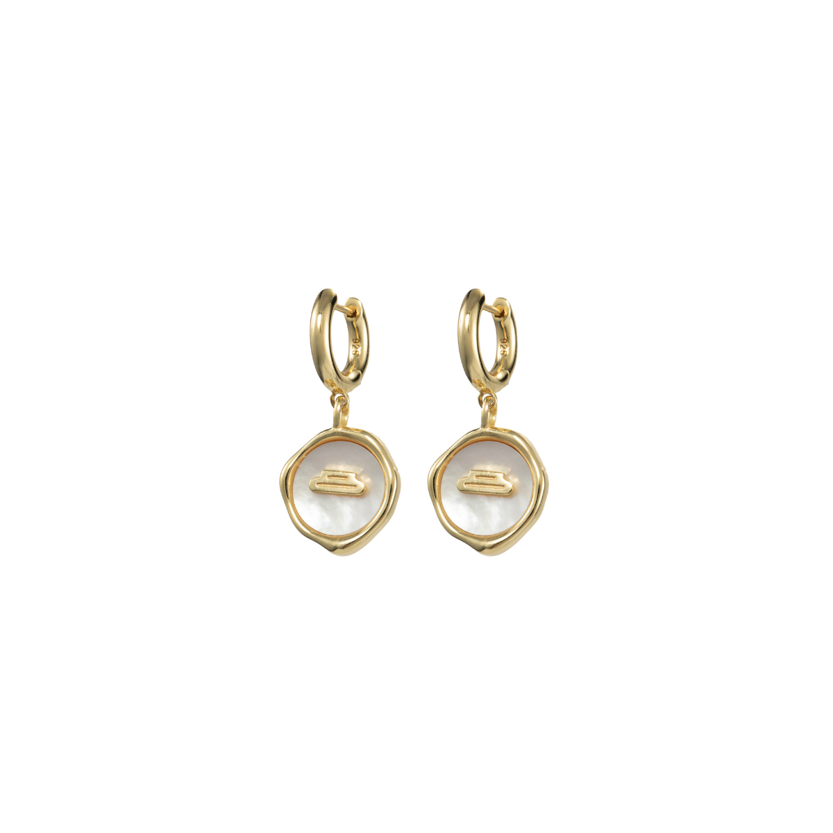 ANVI x FC Earrings Gold