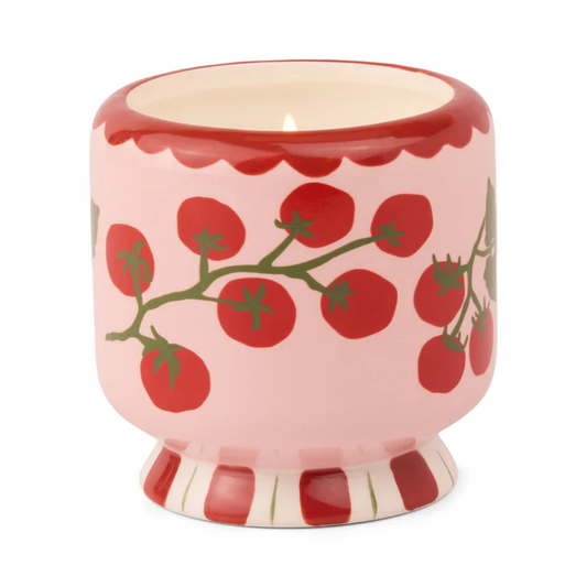 A Dopo Tomato Vine Ceramic Candle Heirloom Tomato