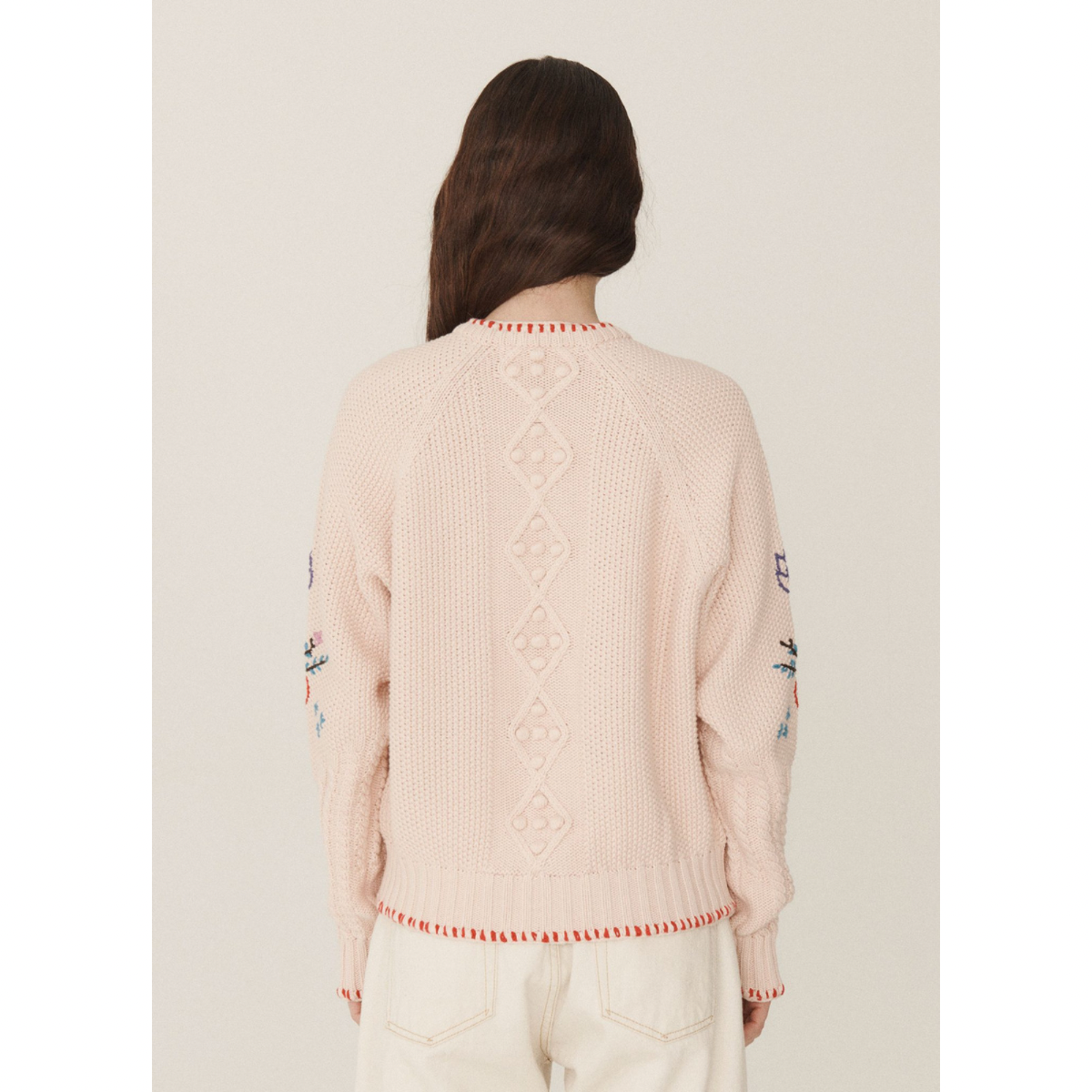 Lotus Cardigan Pink