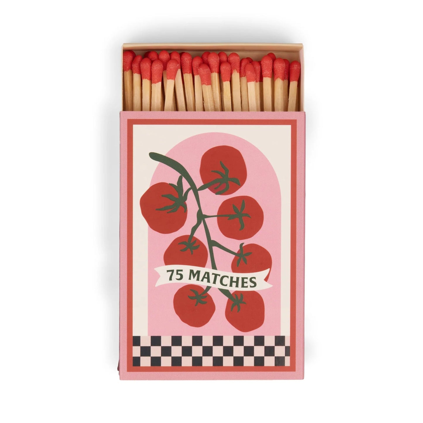 A Dopo Boxed Matches Tomato Vinered - 75 Matches (9.6cm)