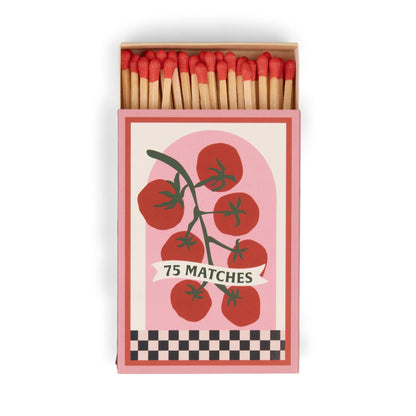 A Dopo Boxed Matches Tomato Vinered - 75 Matches (9.6cm)