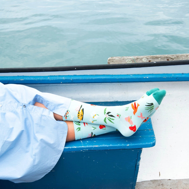 Chaussette Semis Aqua