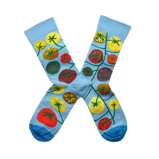 Chaussette Tomate Azur