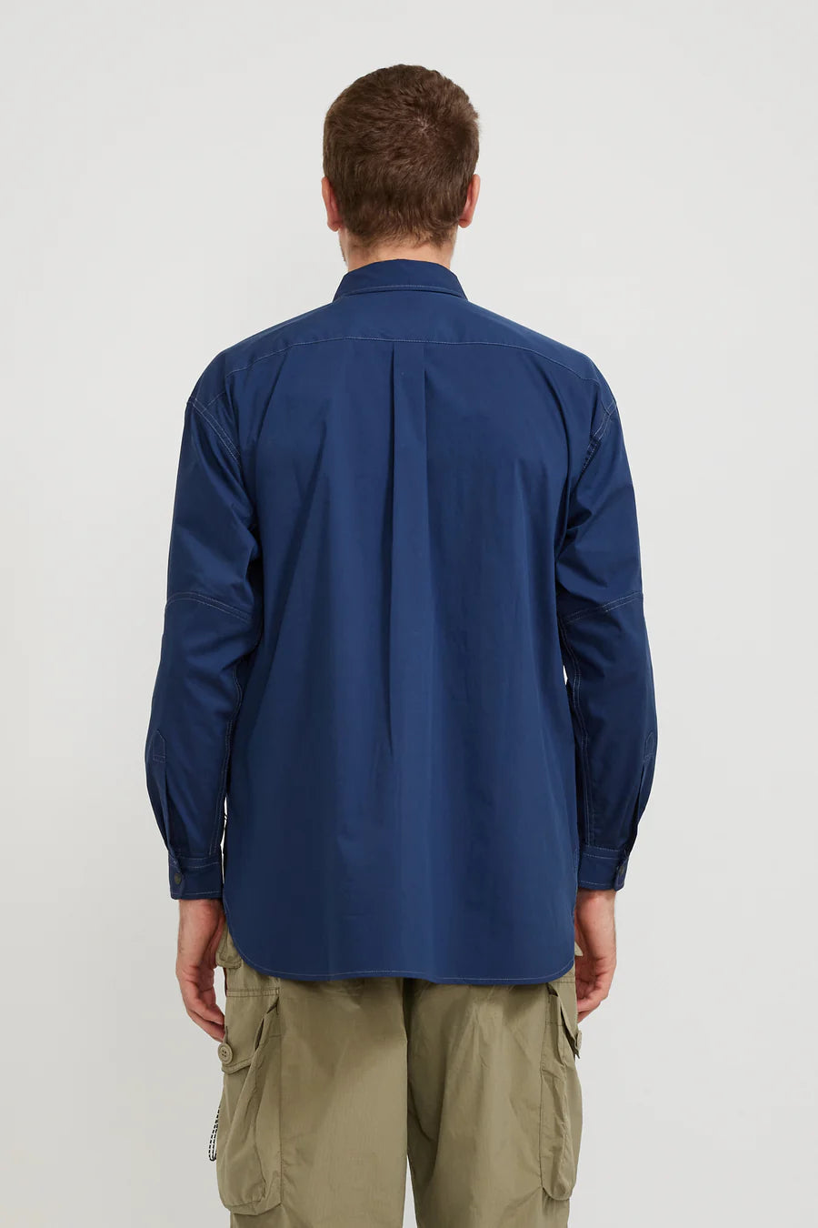 Multi Pocket Shirt - Blue