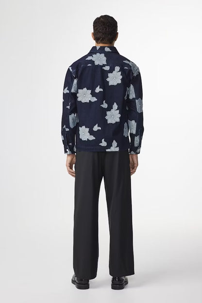 Adwin Fil-coupé jacquard Shirt
