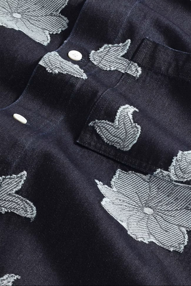 Adwin Fil-coupé jacquard Shirt