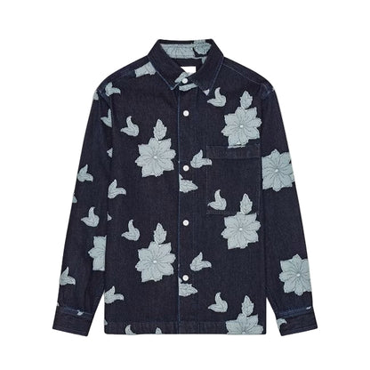Adwin Fil-coupé jacquard Shirt