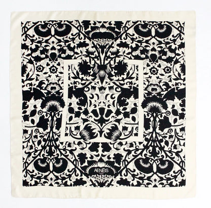 Mur Floral Silk Scarf 90cm