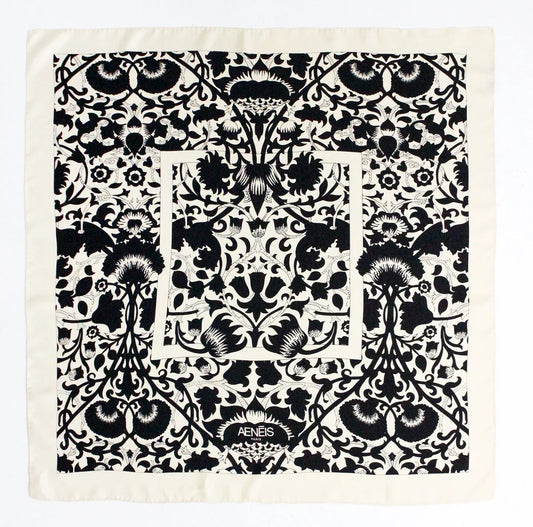 Mur Floral Silk Scarf 90cm