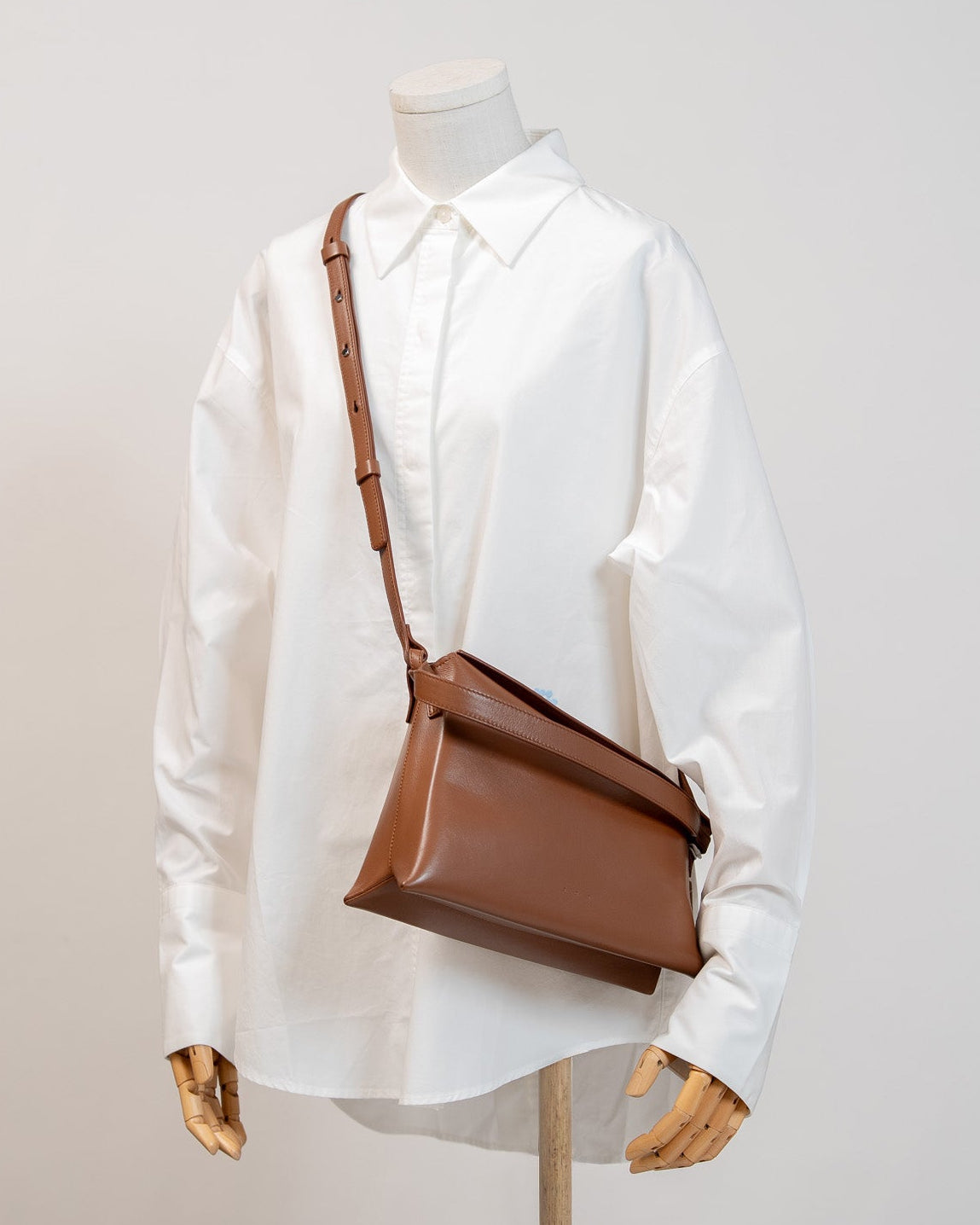 Brown Rust Mini Lune Bag