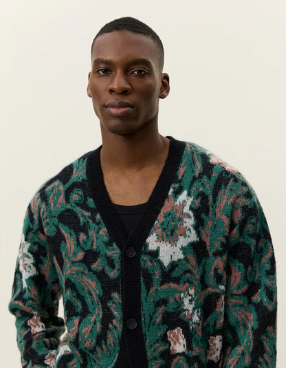 Alex Jacquard Cardigan Knit