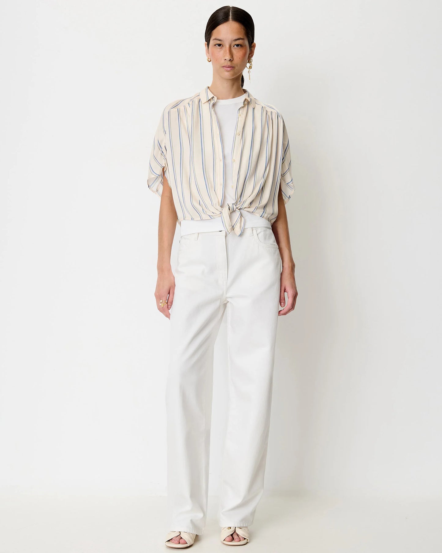 Alfancy Tied Blouse