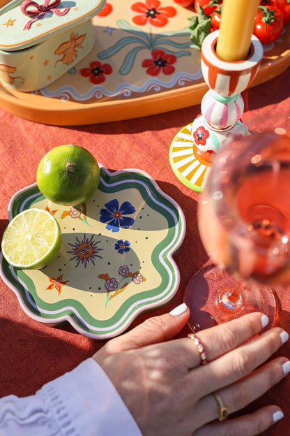 Serving Plate Lucky Clover