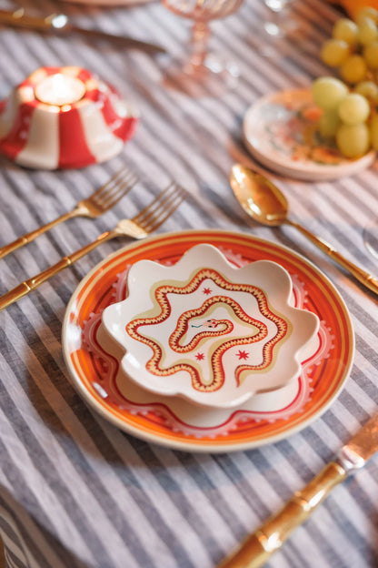 Serving Plate Snake