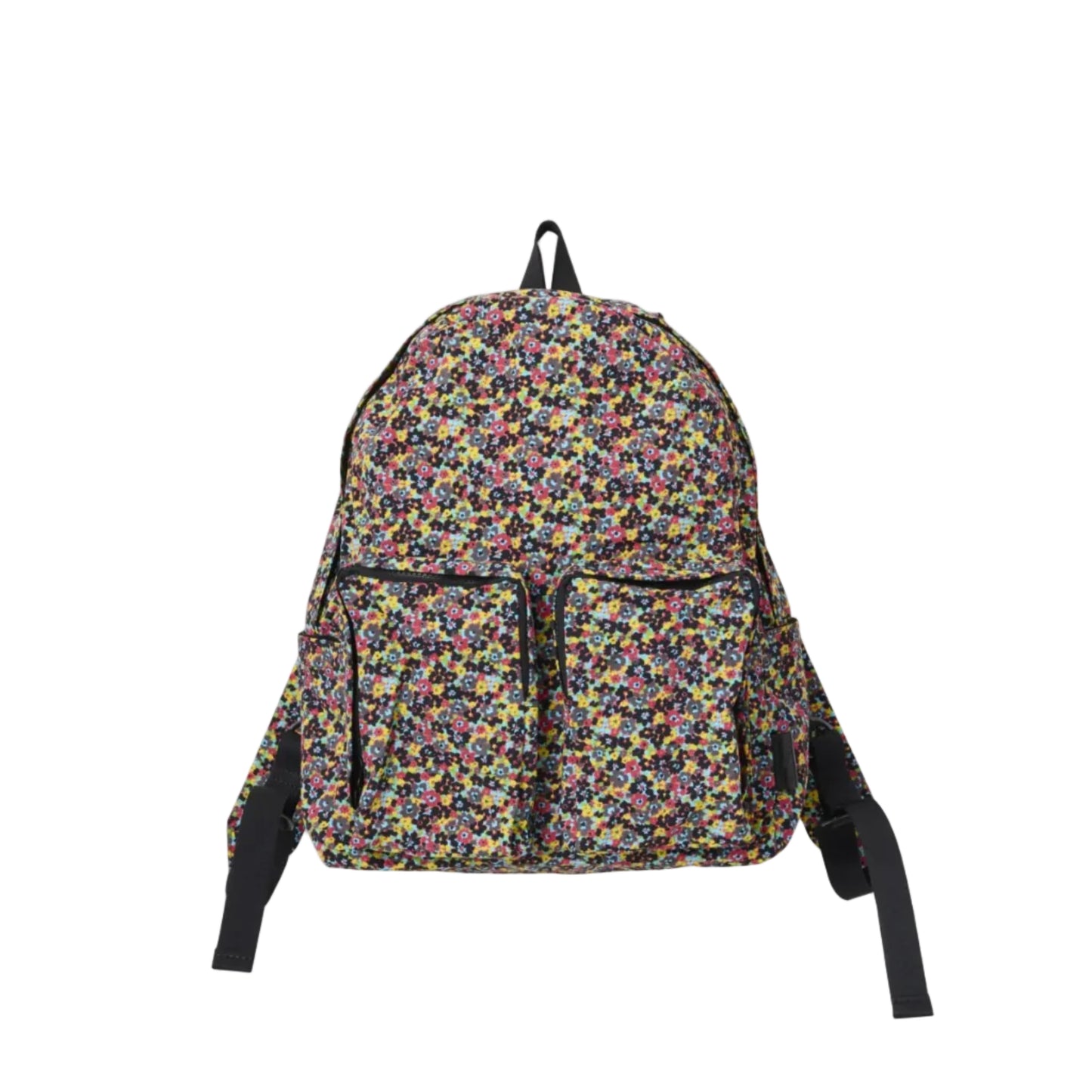 Nylon Flower Backpack - S