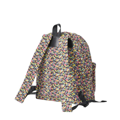 Nylon Flower Backpack - S